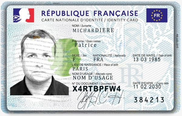 FRANCE ID CARD