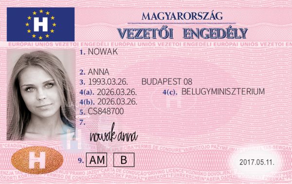 HUNGARIAN DRIVER’S LICENSE ONLINE